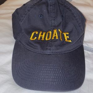 Choate School Baseball Hat, Adjustable